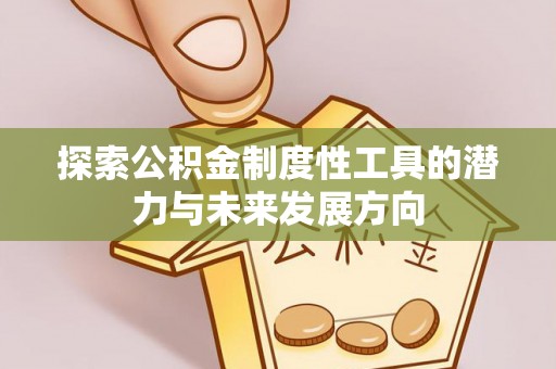 塔河探索公积金制度性工具的潜力与未来发展方向